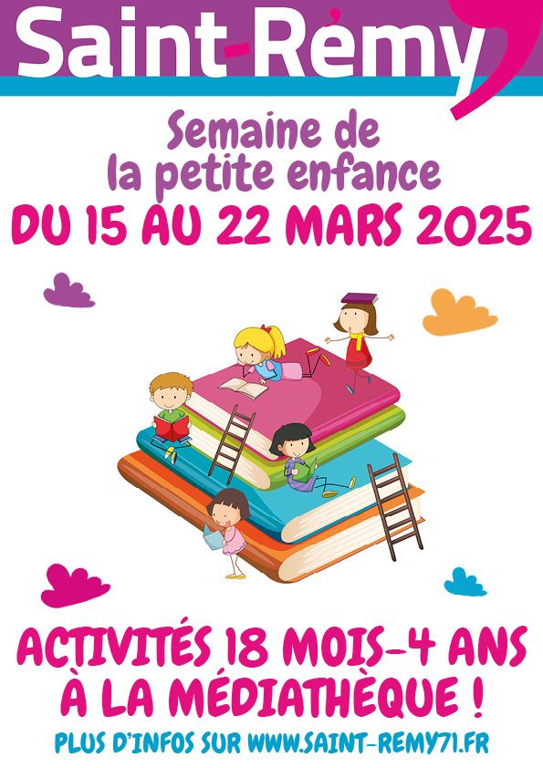 affiche semaine petite enfance